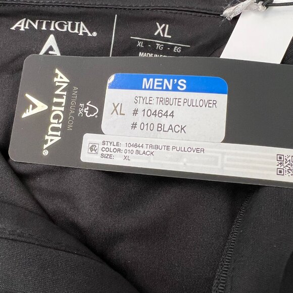 Antigua Rutgers Scarlet Knights Tribute Quarter-Zip NWT Sz XL - Picture 4 of 4